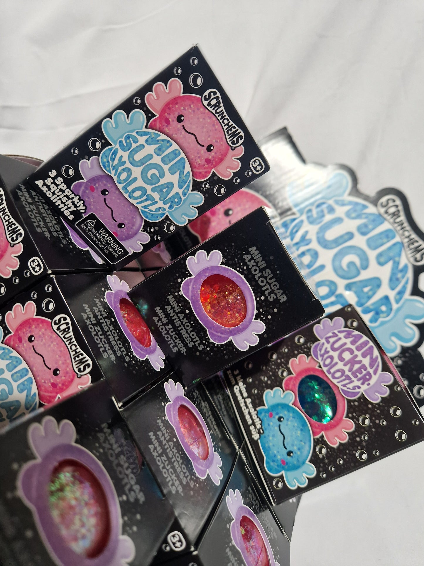 Scrunchems mini sugar axolotls