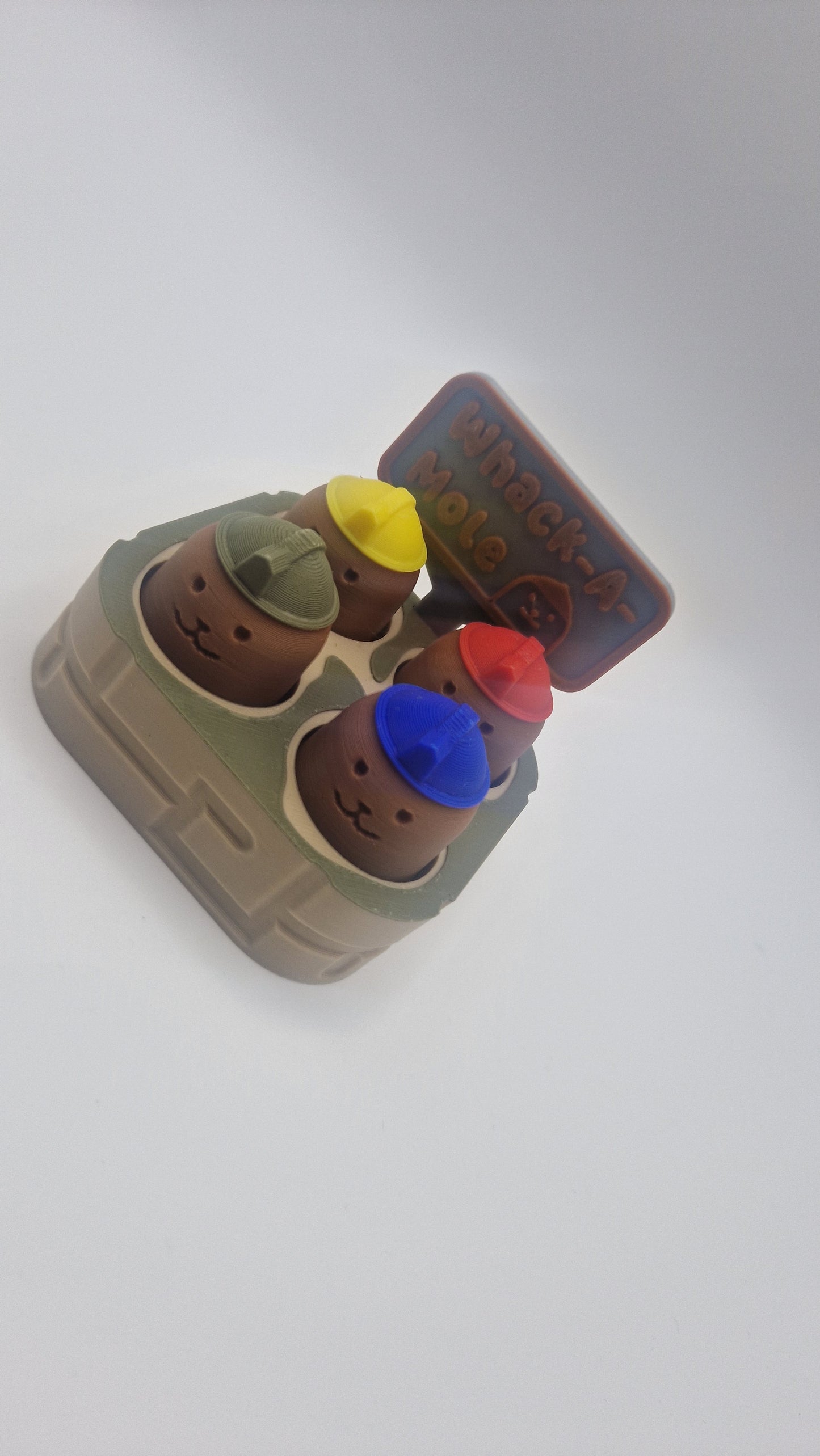 3d printed Whack-a-mole