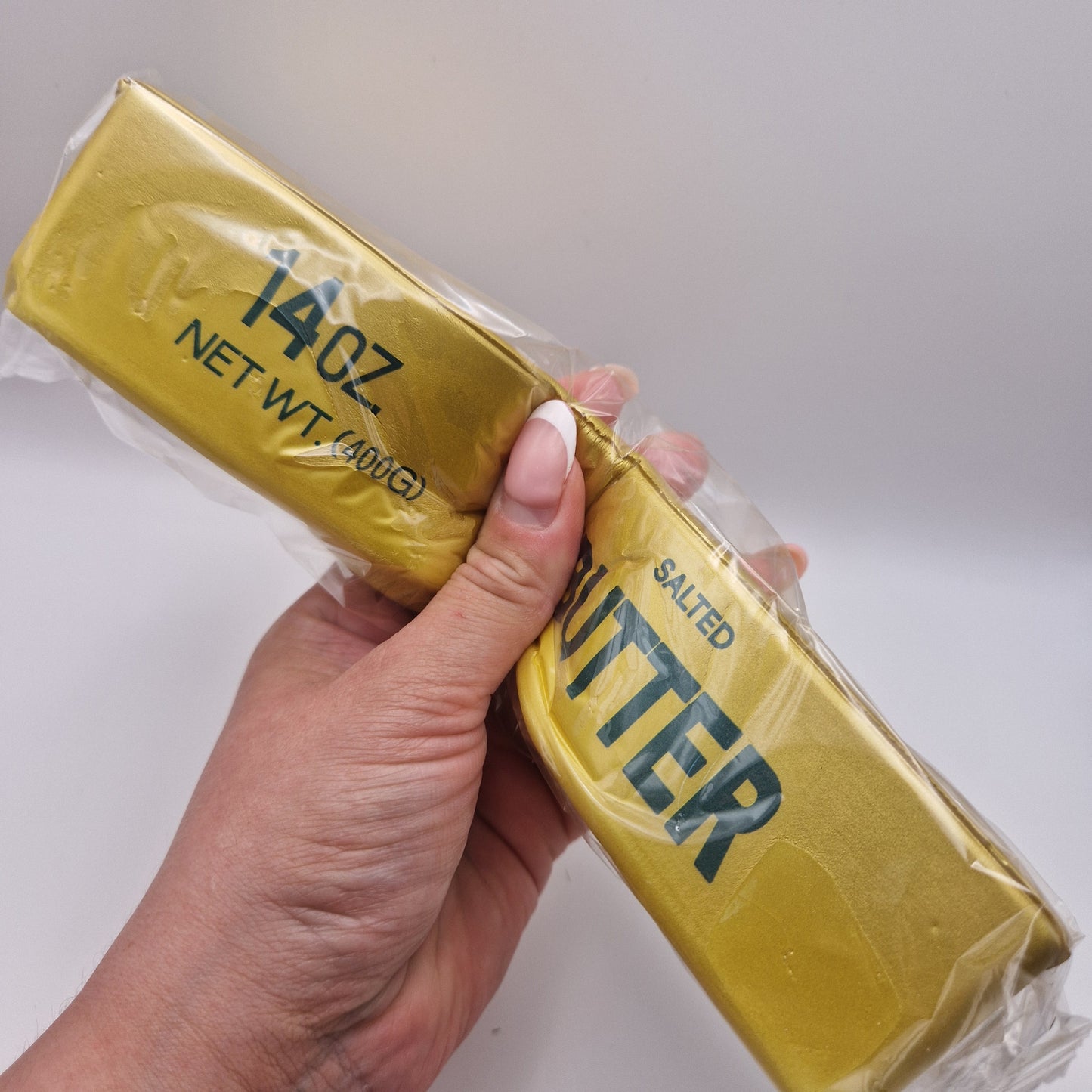 Large gold butter squishy