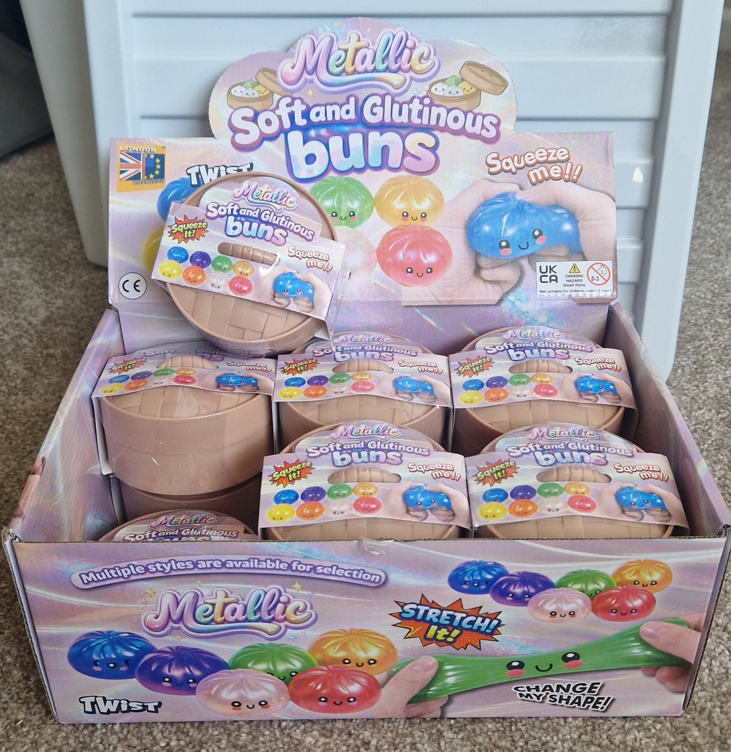 Metallic soft and glutinous buns VIRAL surprise dumplings