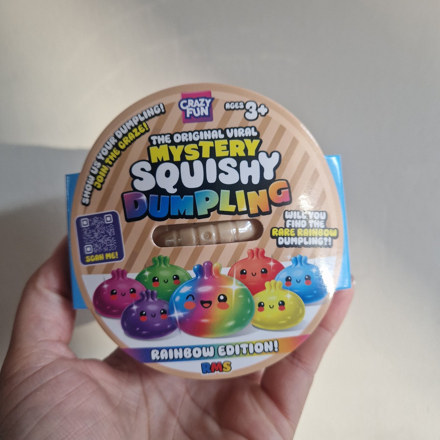 RMS the orginal viral mystery squishy dumpling - Rainbow edition