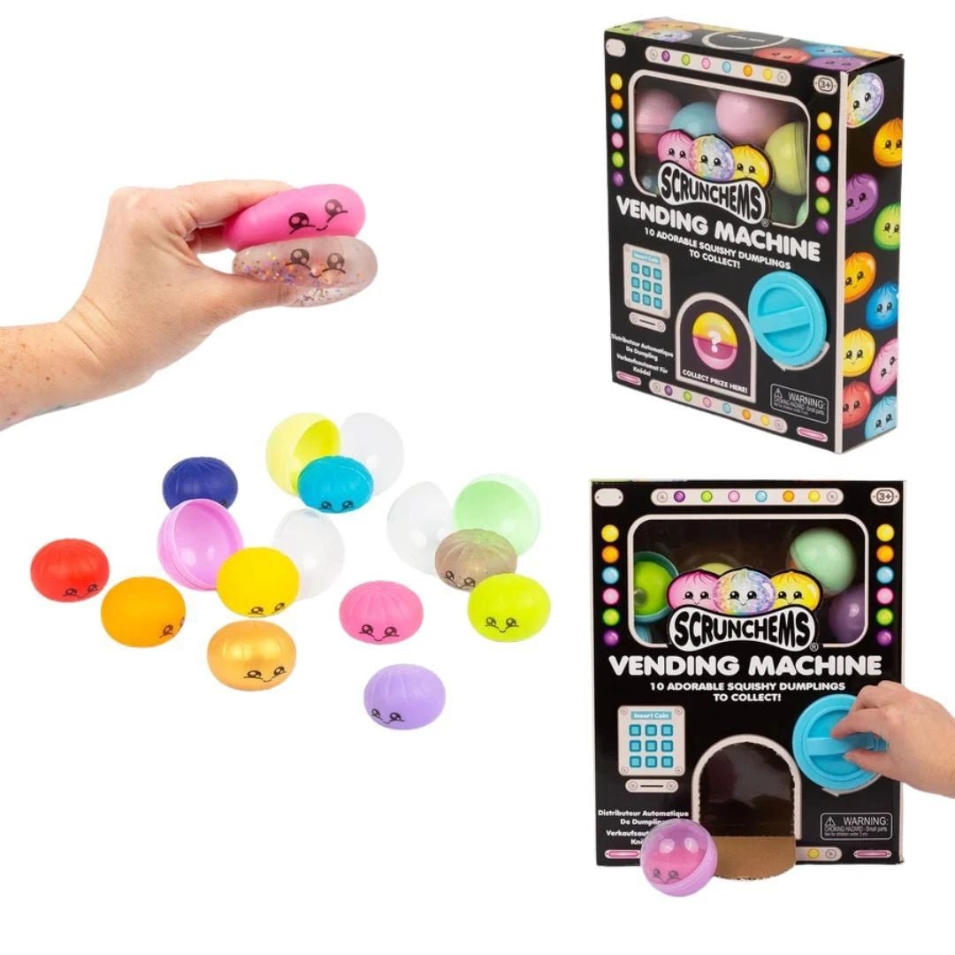 Scrunchems sugar dumpling vending machine