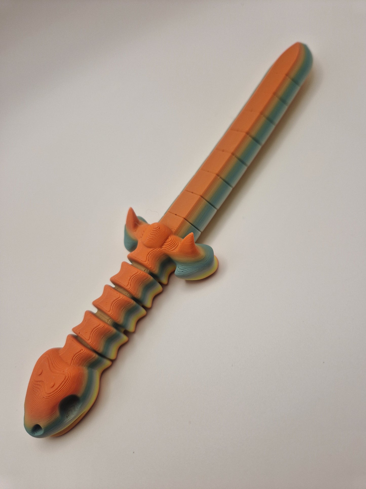 3D printed flexi sword