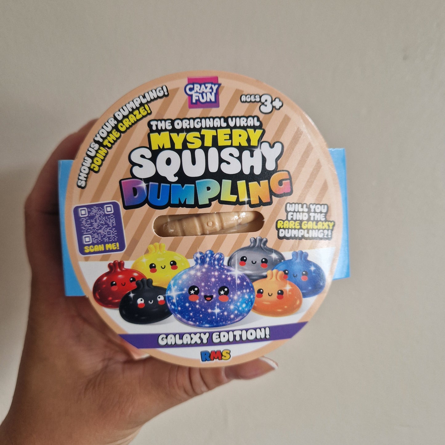 RMS the original viral mystery squishy dumpling - galaxy edition LIMITED STOCK.