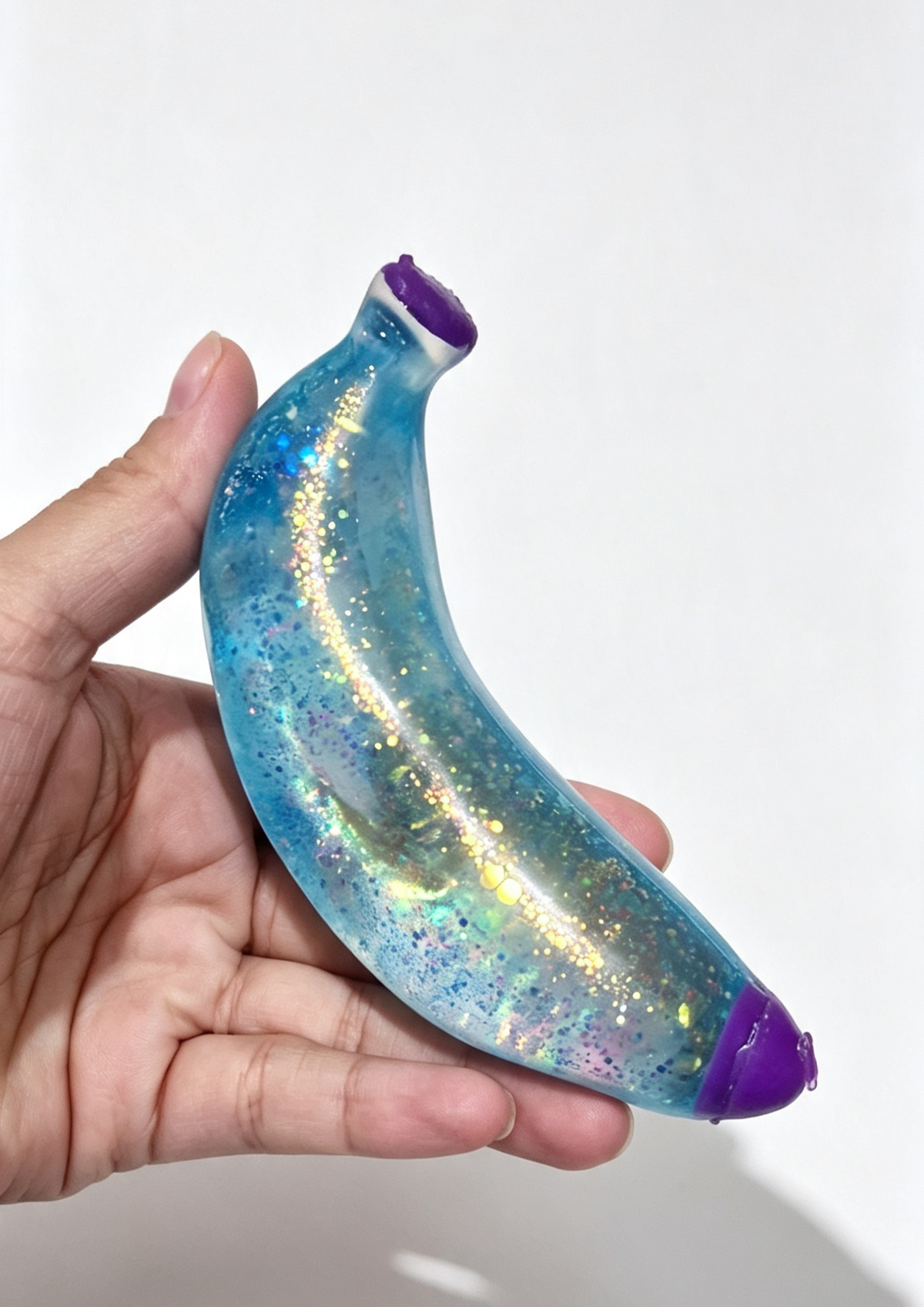 Glitter sugar squishy banana