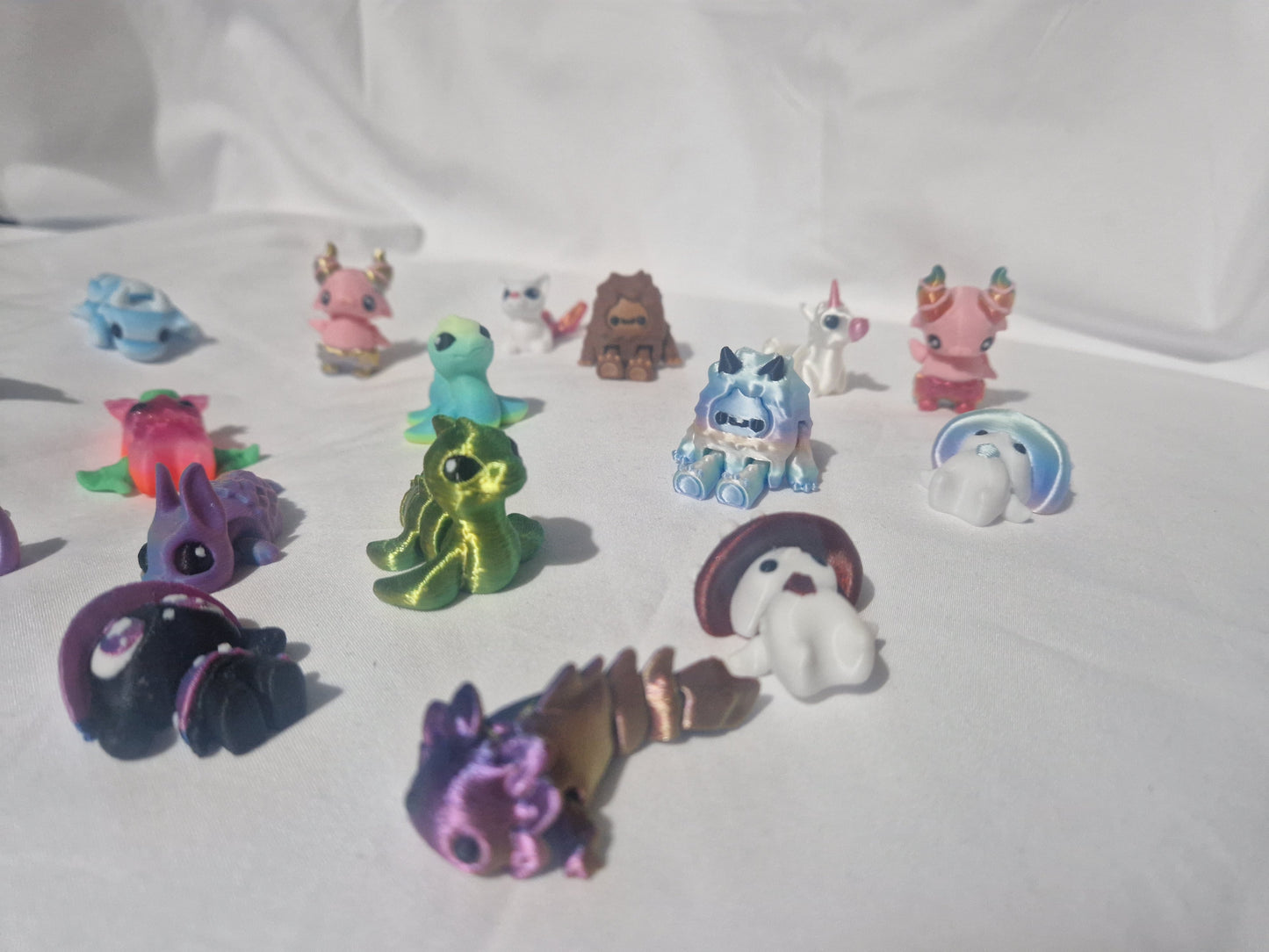Jigglets - 3d printed wiggle collectibles