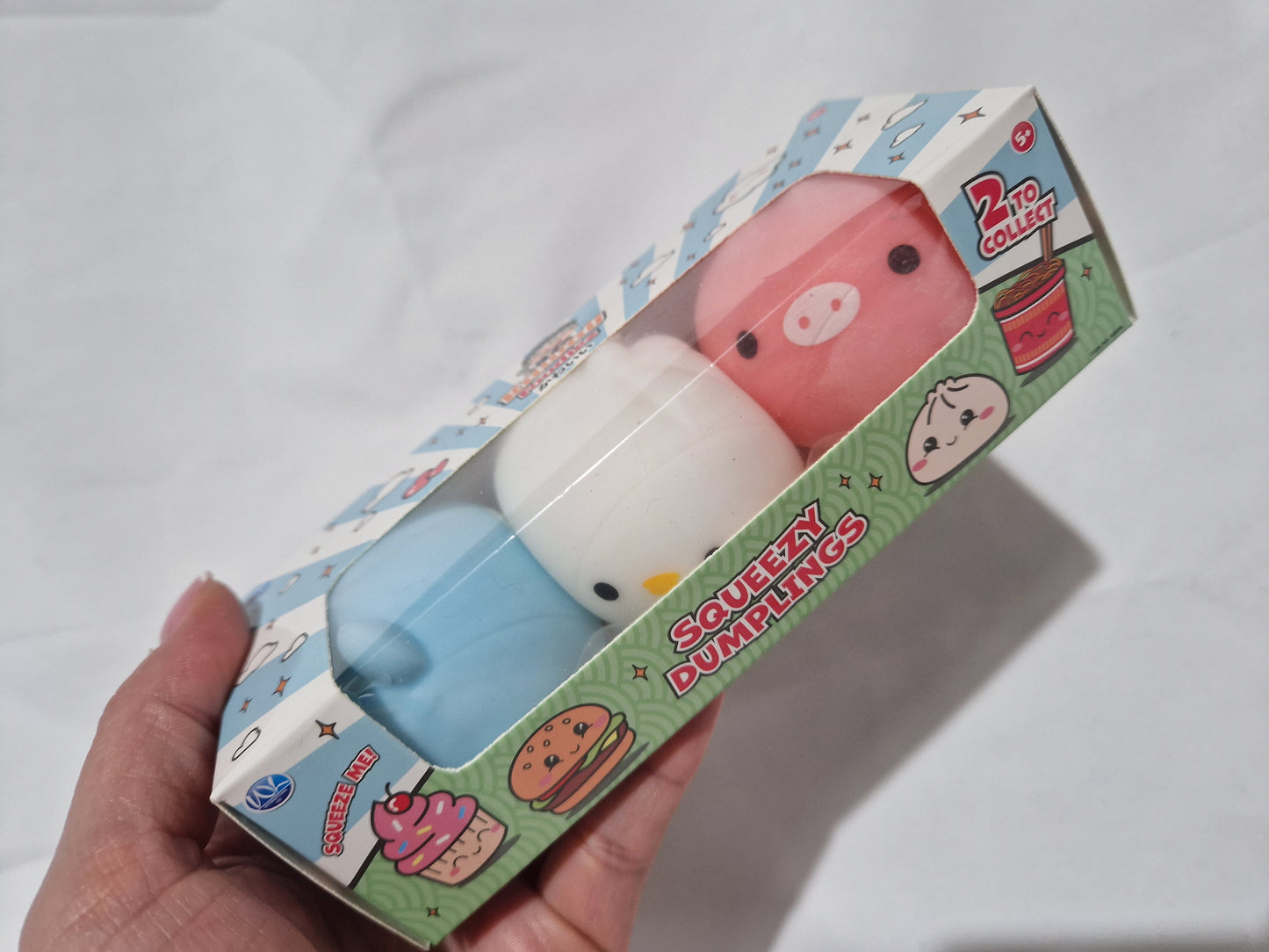 Kawaii foodies squeezy dumplings 3pk