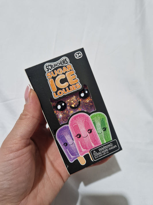 Scrunchems sugar ice lollie