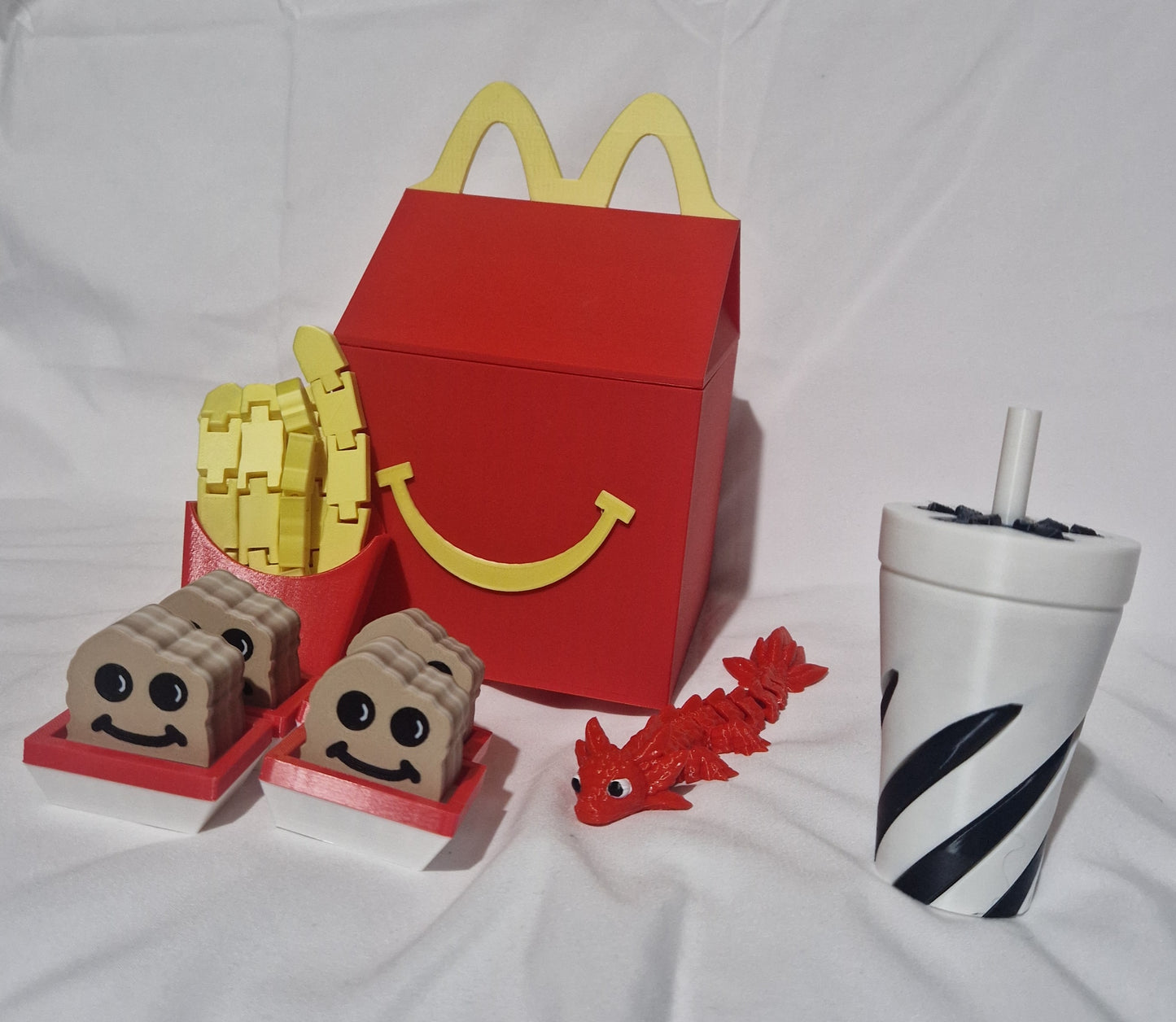 3D printed children's happy meal