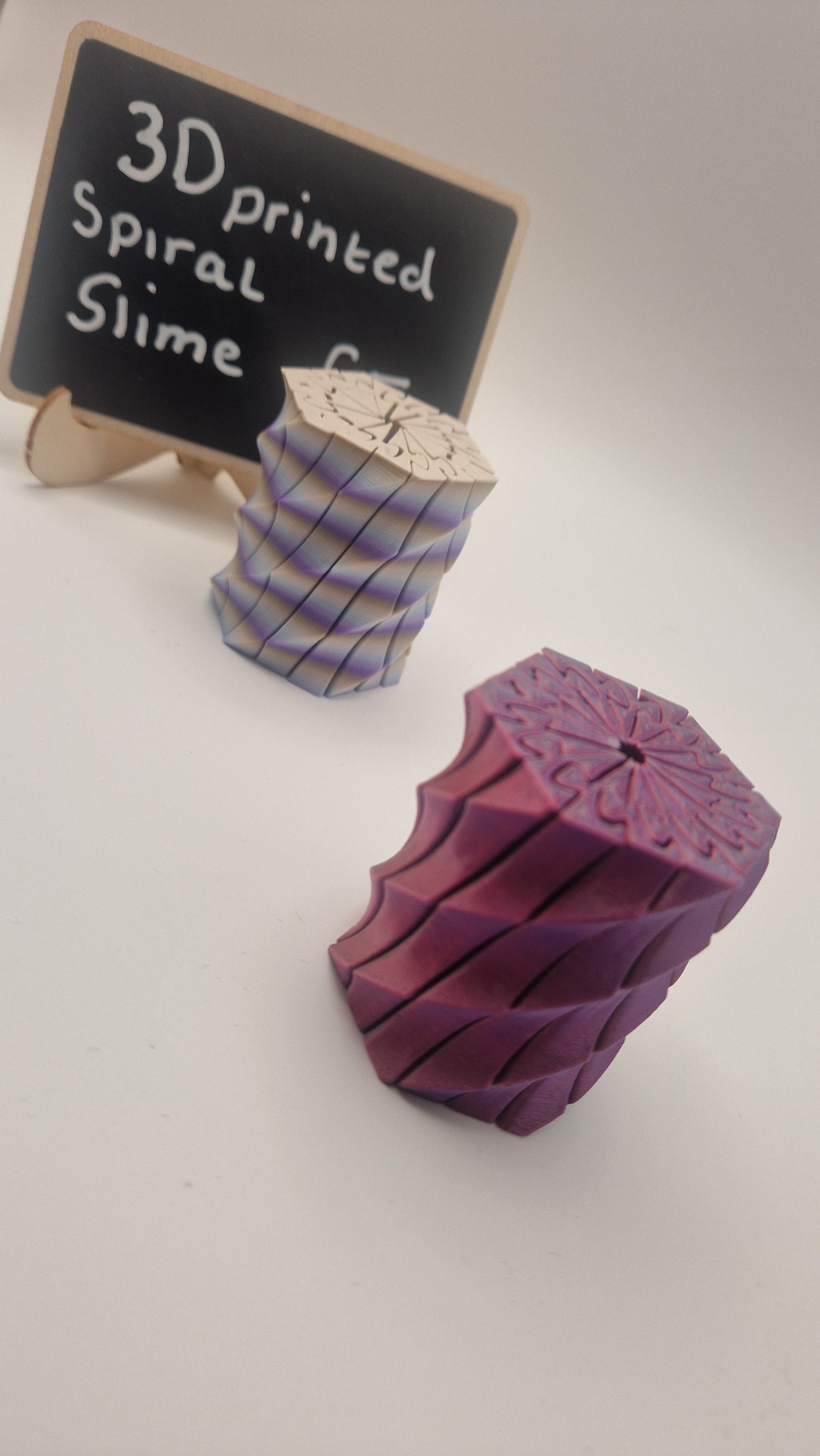 3d printed spiral slime
