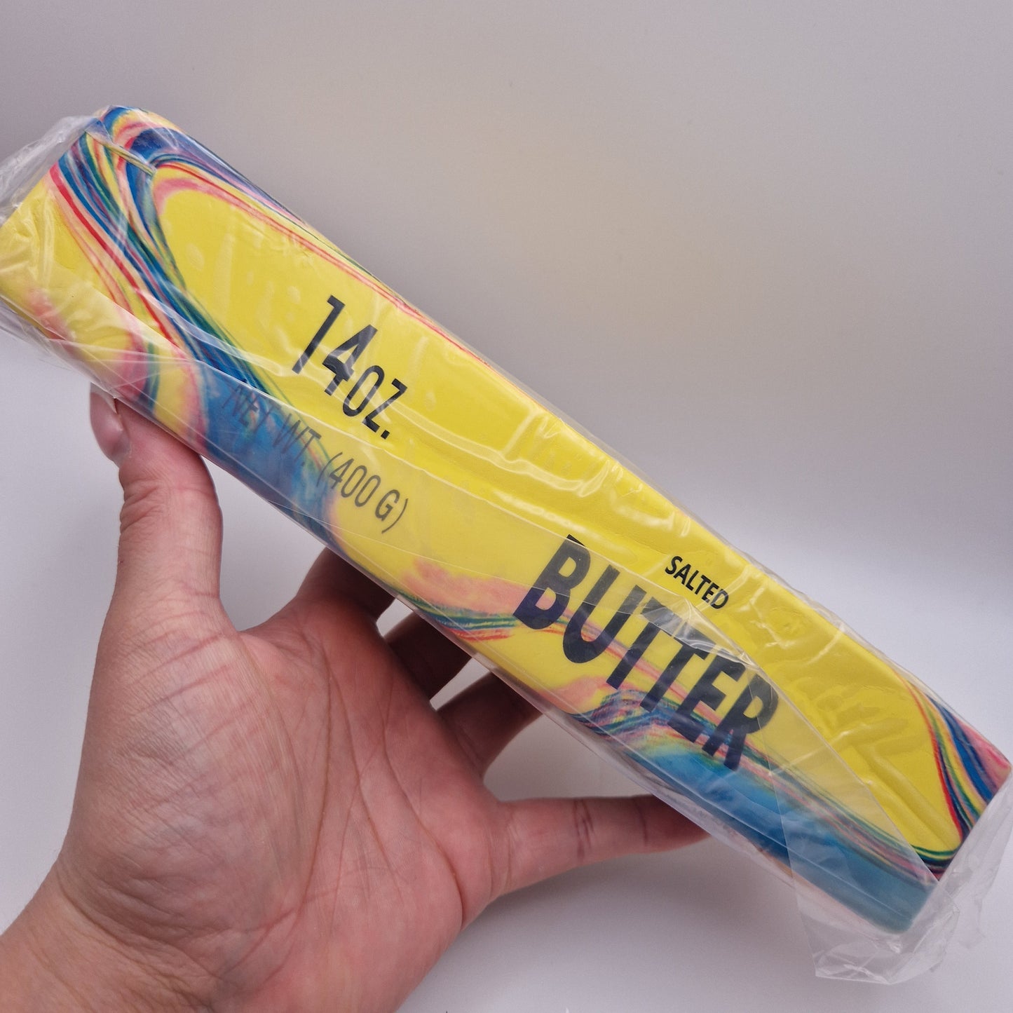 Large half rainbow butter squishy