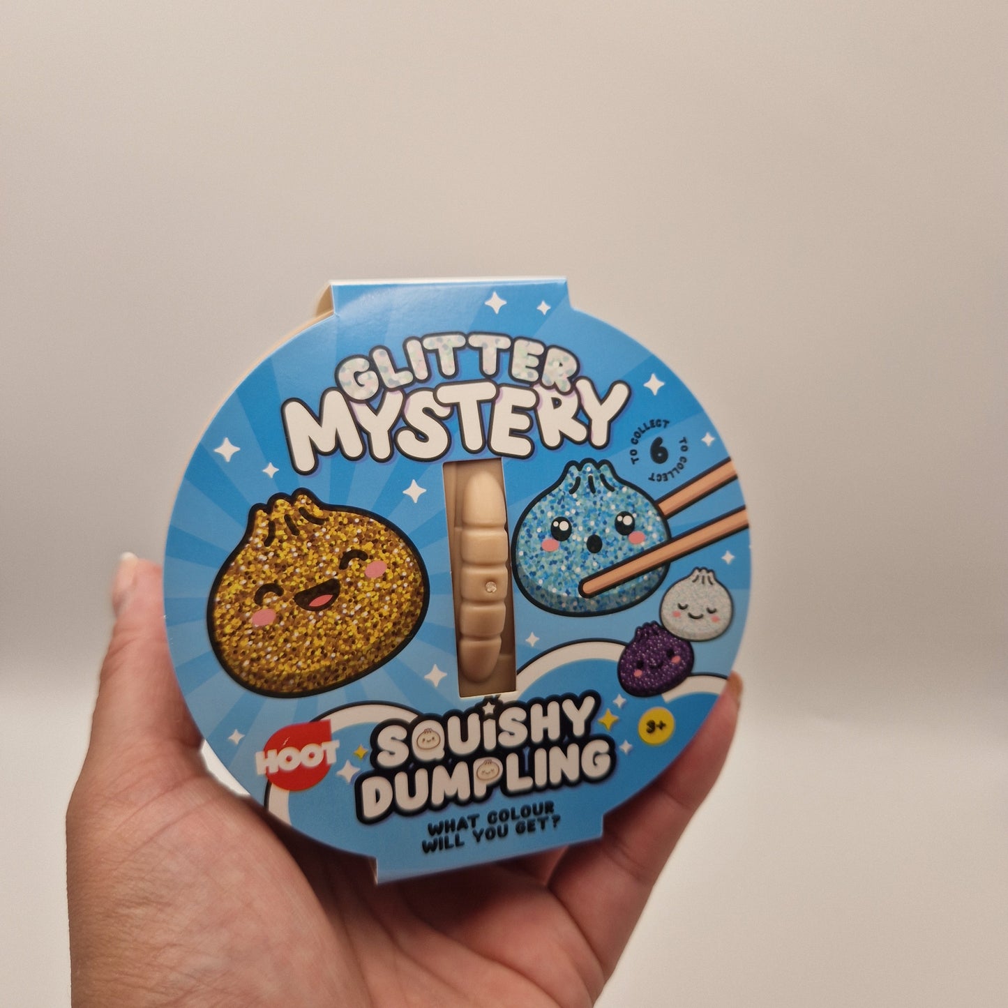 Glitter mystery squishy dumpling
