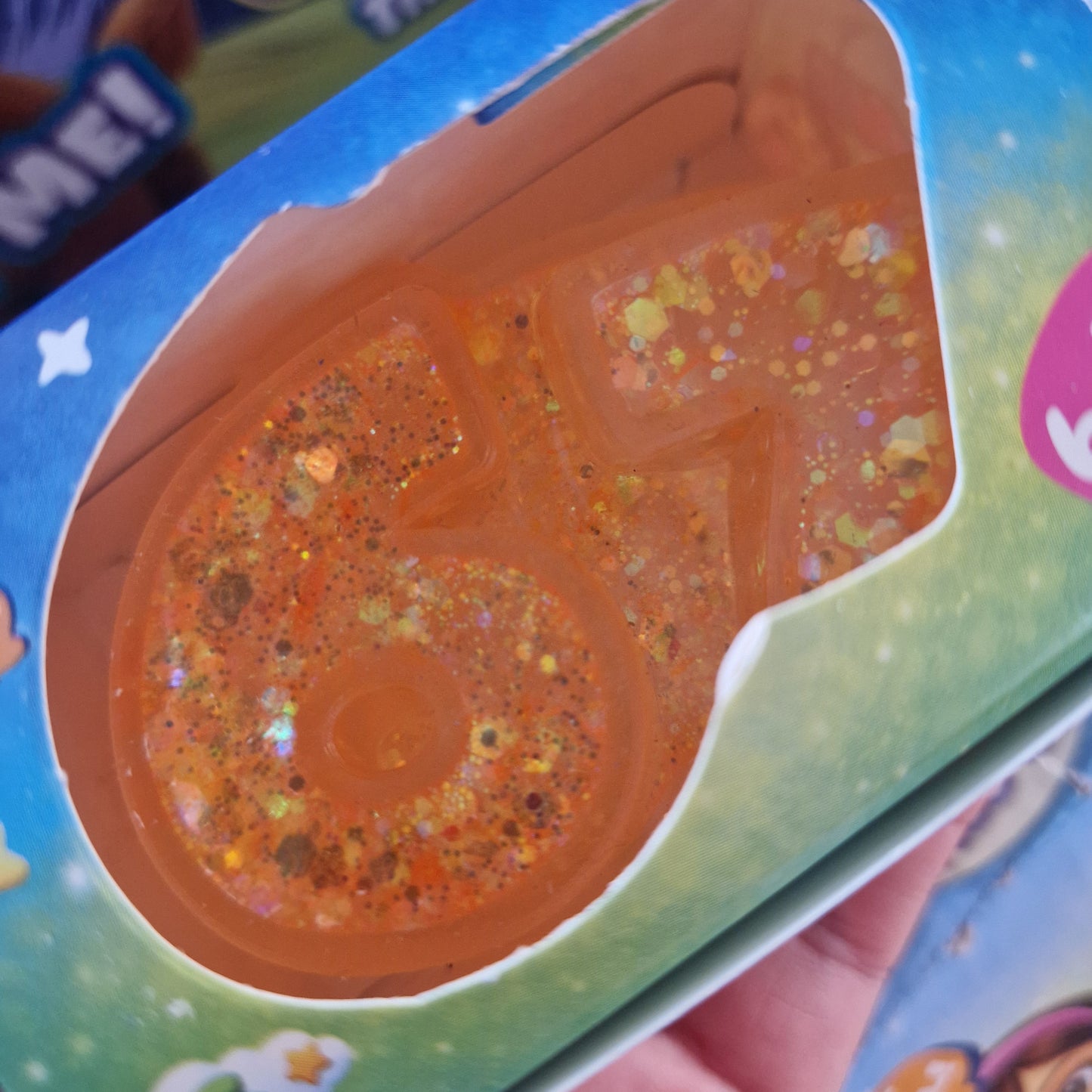 Six seven glitter squishy