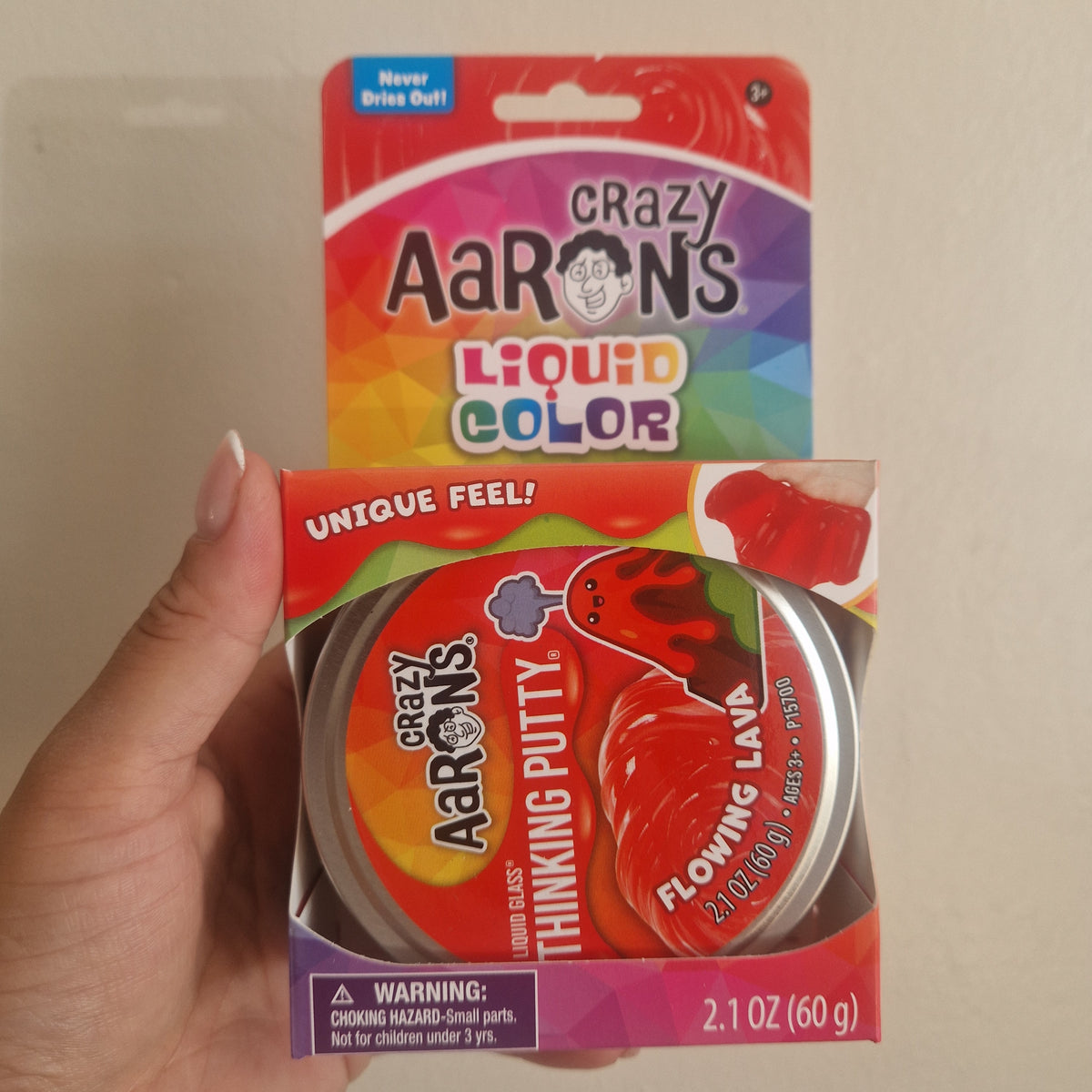 Crazy Aarons thinking putty big tin - flowing lava