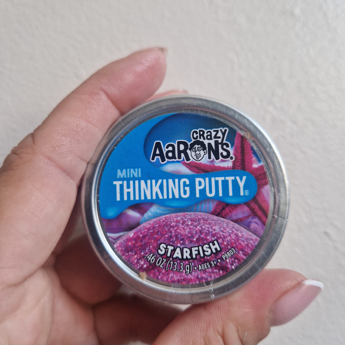 Crazy Aarons thinking putty mini tin - starfish