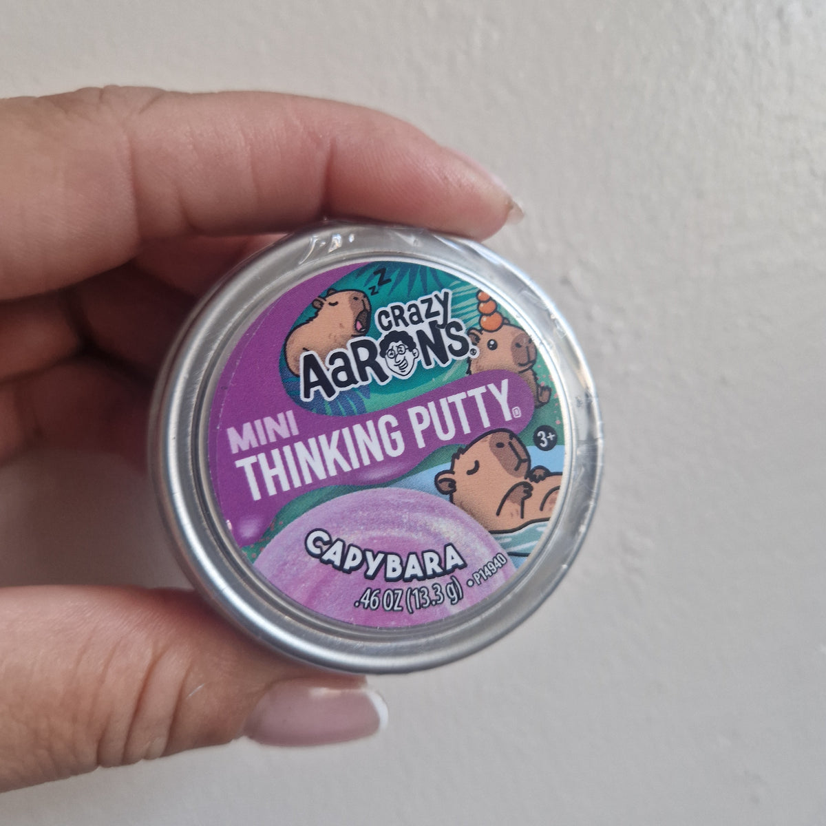 Crazy Aarons thinking putty mini tin - Capybara