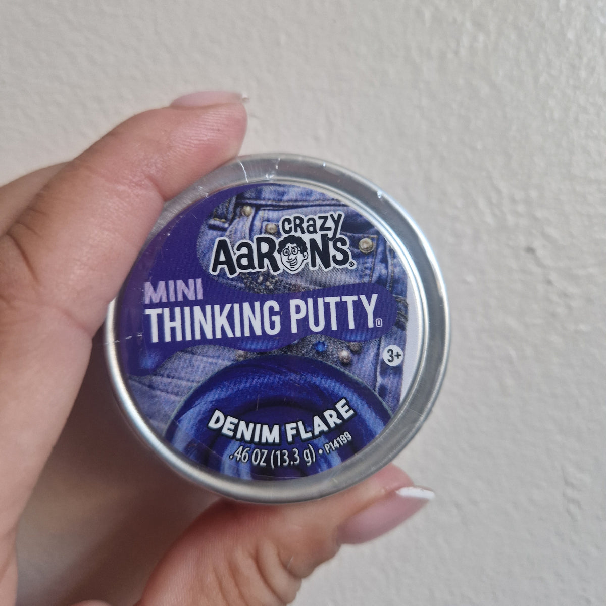 Crazy Aarons thinking putty mini tin - Denim flare