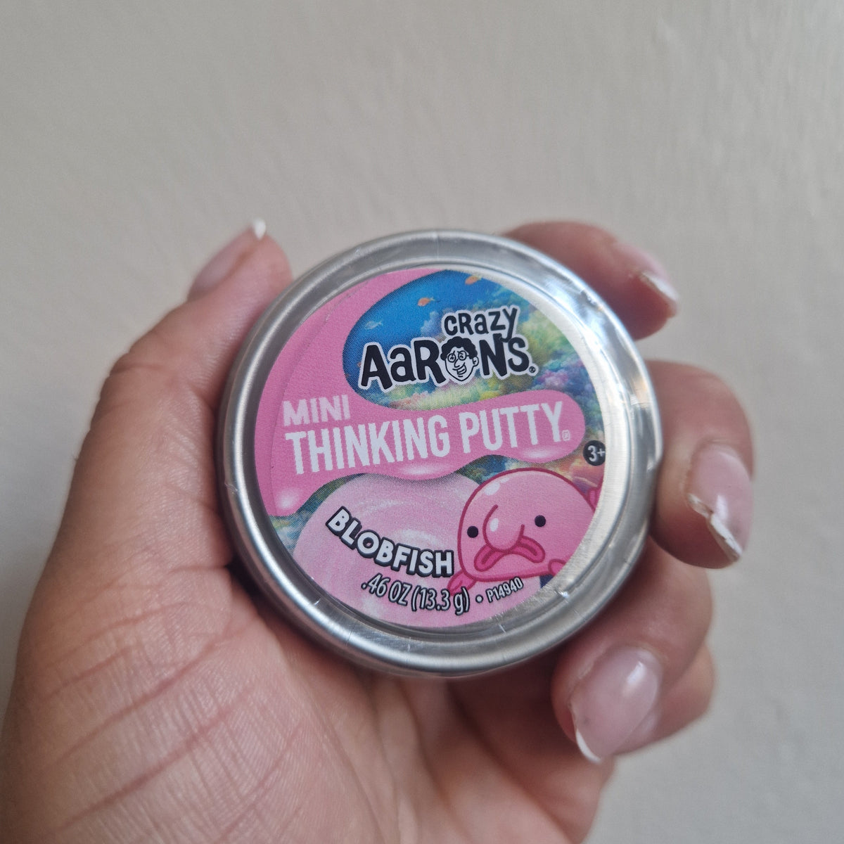 Crazy Aarons thinking putty mini tin - Blobfish