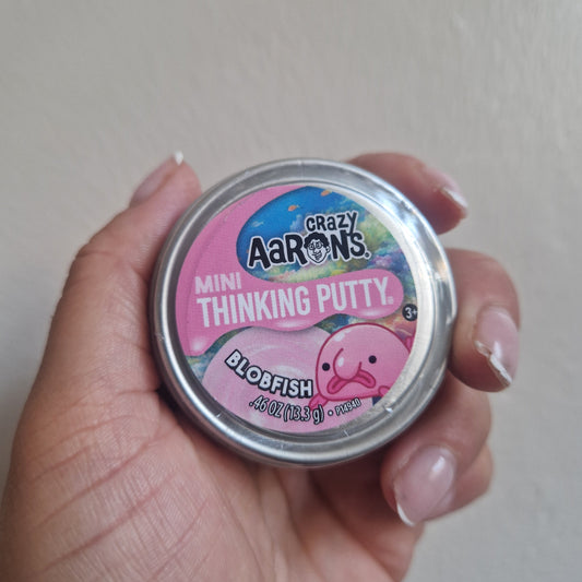 Crazy Aarons thinking putty mini tin - Blobfish