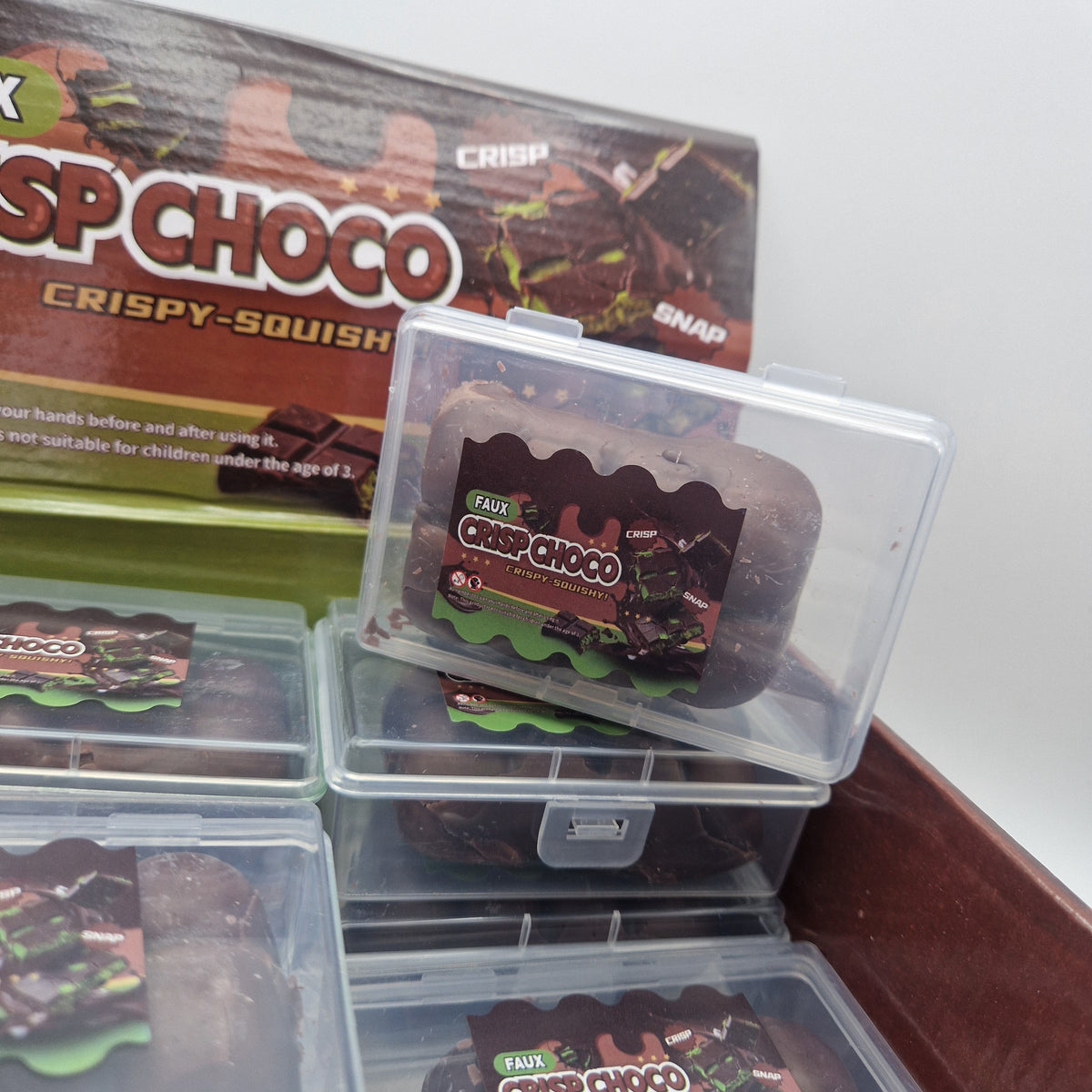 Crispy chocolate squish