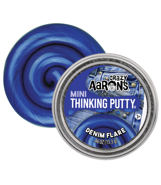 Crazy Aarons thinking putty mini tin - Denim flare