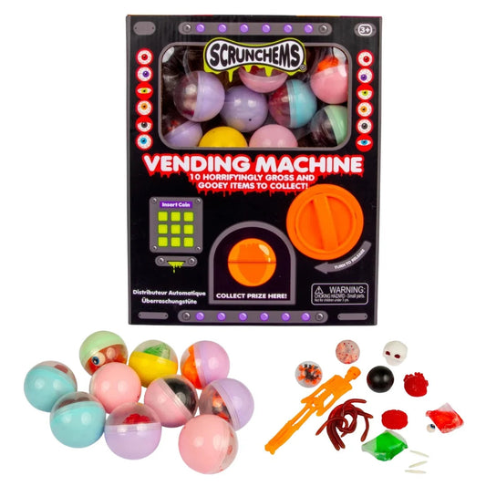 Scrunchems gross vending machine