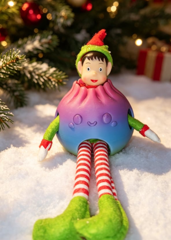 3d printed Dumpling elf outfit