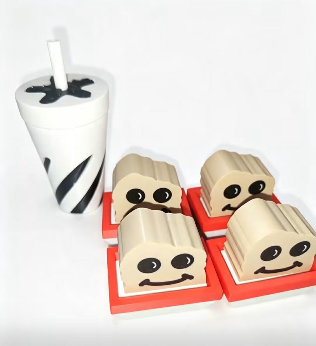 3D printed children's happy meal