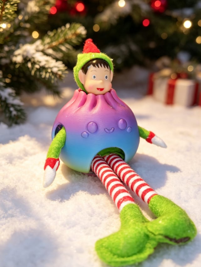 3d printed Dumpling elf outfit