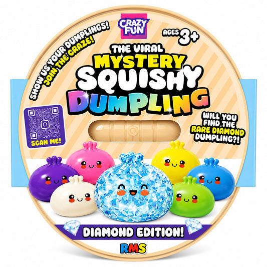 LIMITED. RMS the orginal viral squishy Dumpling - diamond Edition
