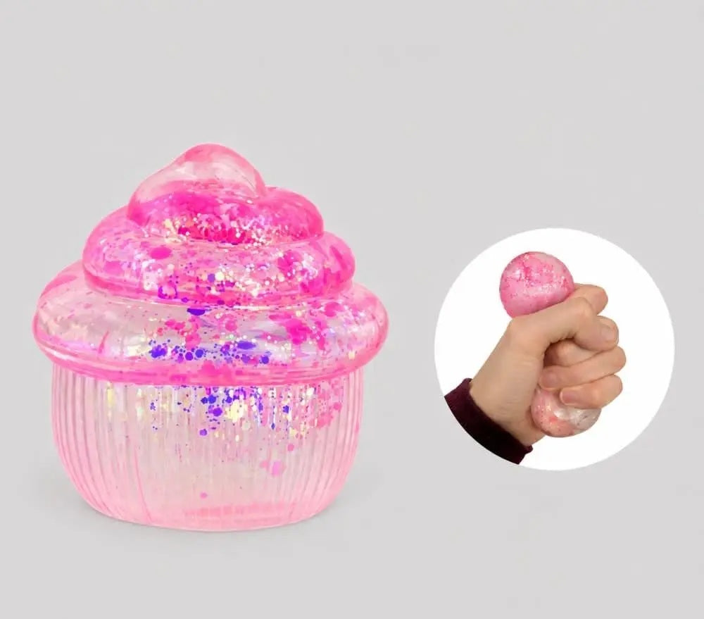 KTL glitter squishy cupcakes