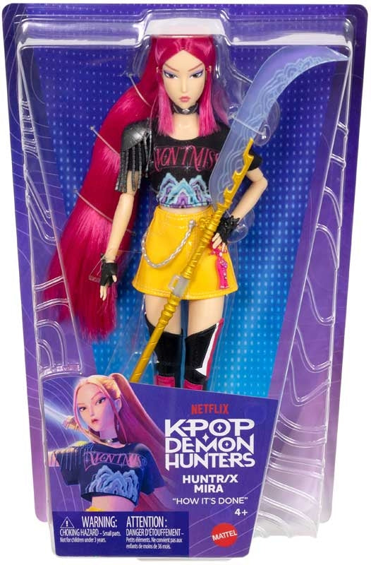 K-pop demon hunters fashion doll: mira