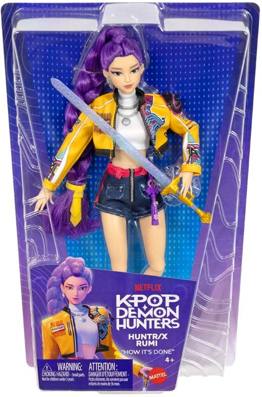 K-pop demon hunters fashion doll: Rumi