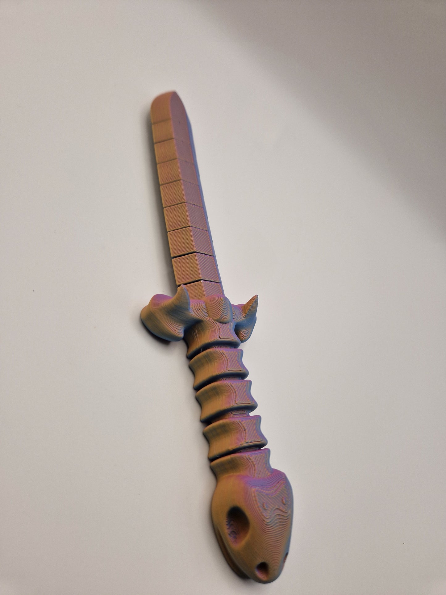 3D printed flexi sword