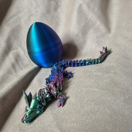 3d printed dragons eggs.