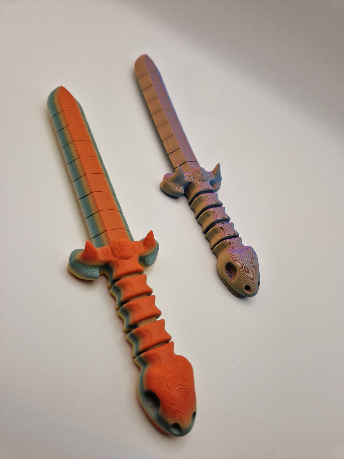 3D printed flexi sword