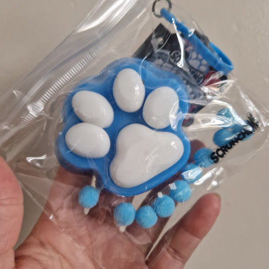 Scrunchems sticky squishy paw prints