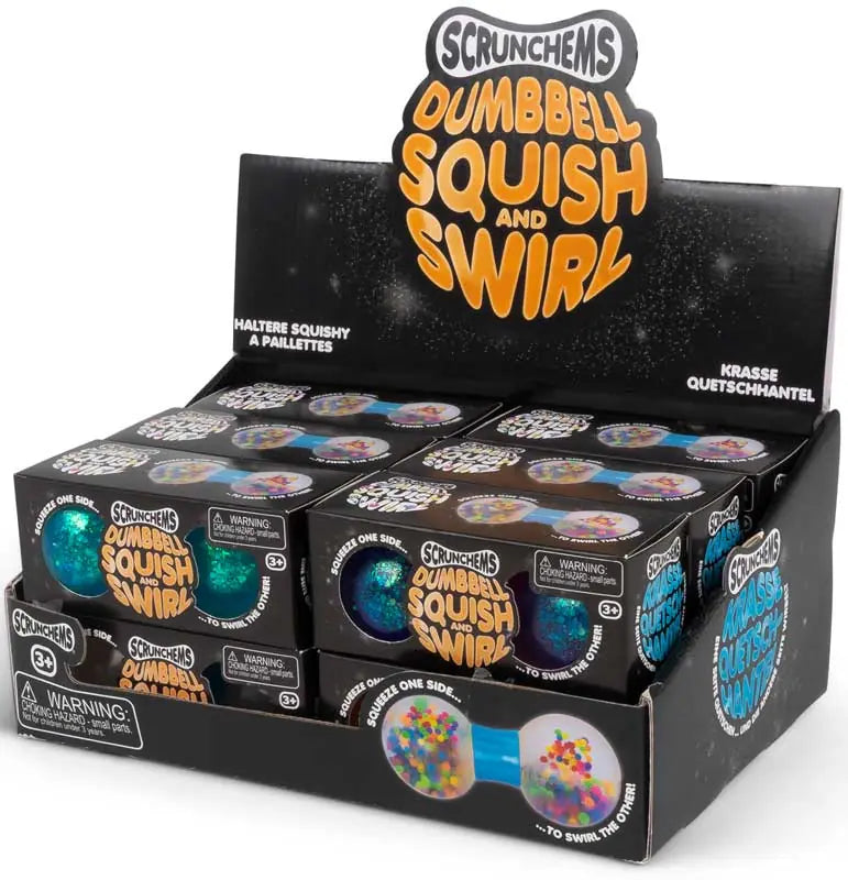 Scrunchems dumbell squish and swirl