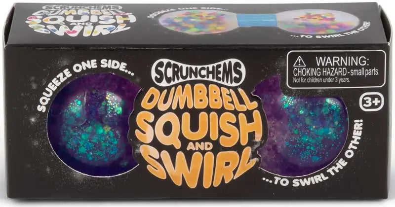 Scrunchems dumbell squish and swirl