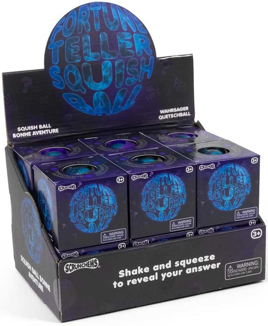 Scrunchems fortune teller squish ball