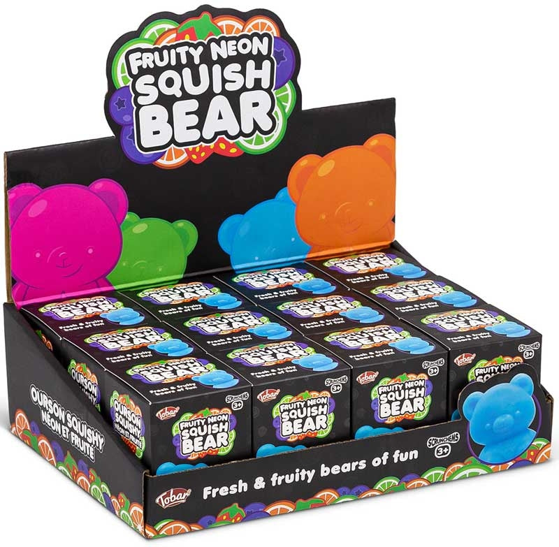 Scrunchems fruity neon squish bears