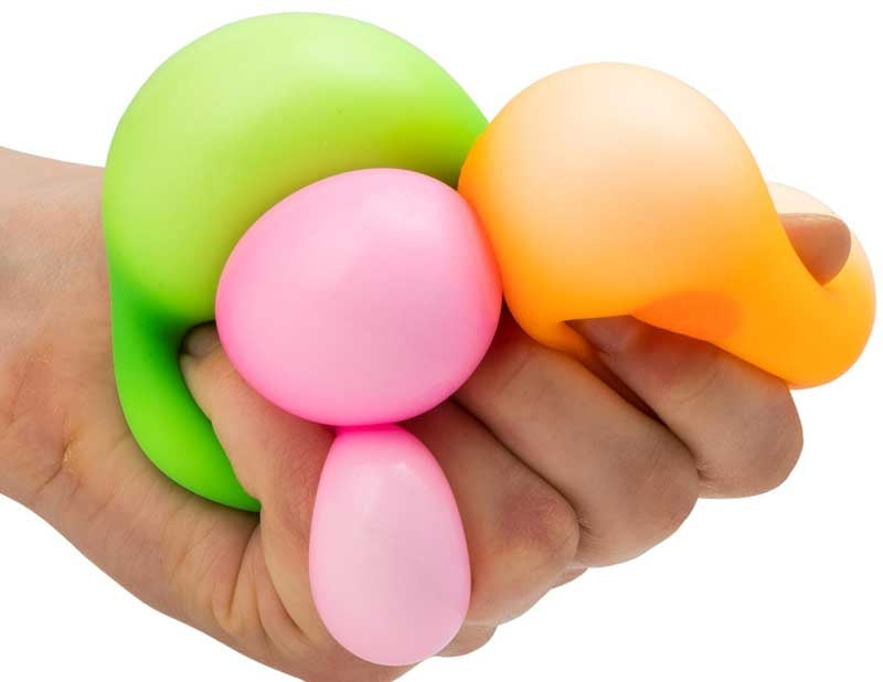 Scrunchems mini neon diddy squish balls 3pk