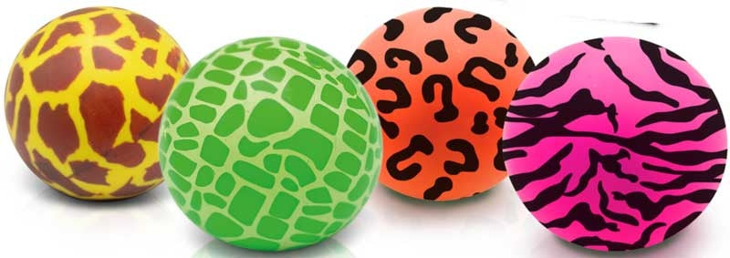 Scrunchems neon safari squish ball