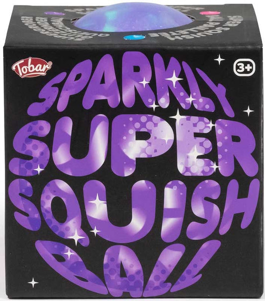 Scrunchems sparkly super squish ball.