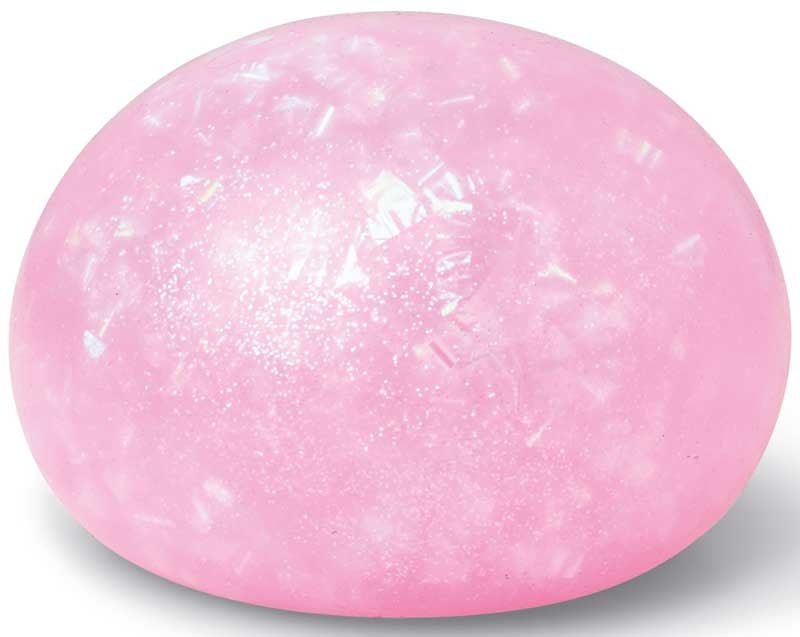 Scrunchems sparkly super squish ball.
