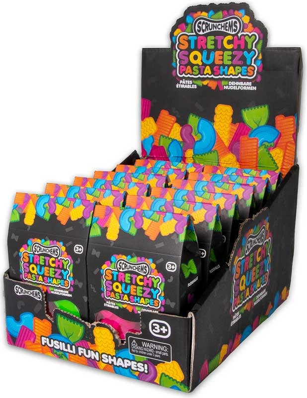 Scrunchems stretchy squeezy pasta