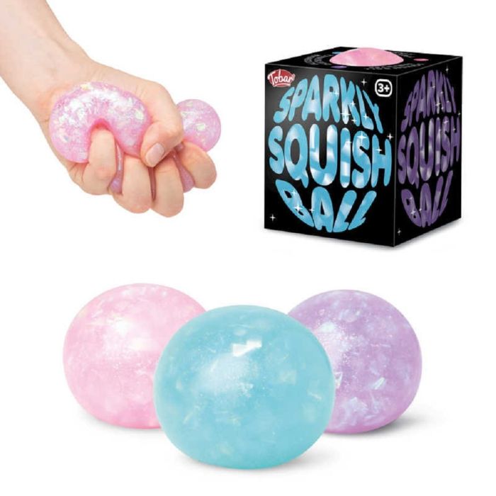 Scrunchems sparkly squish ball