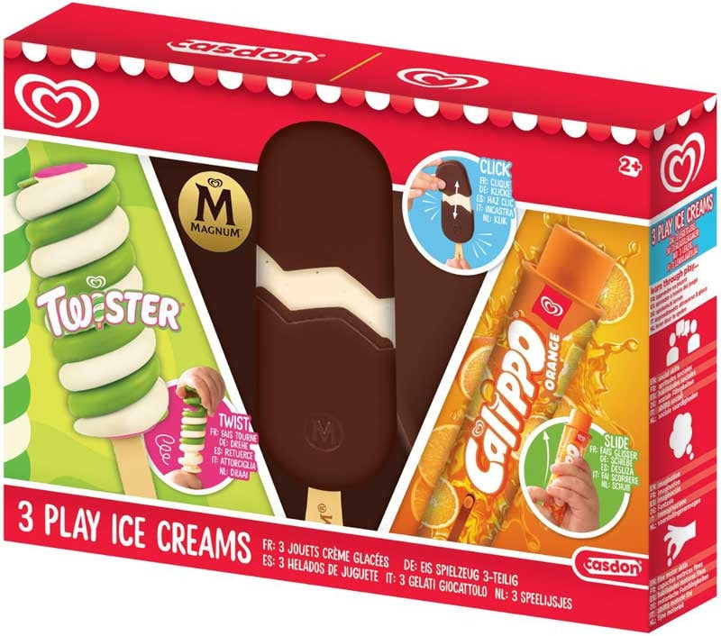 Walls toy 3 play ice creams