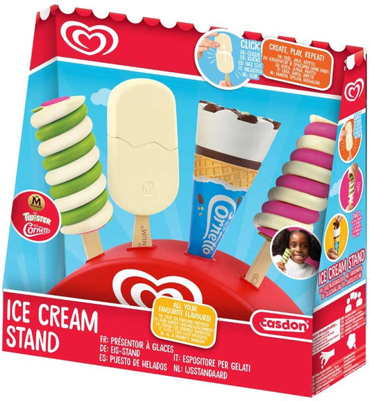 Walls toy play ice cream stand and x4 ice creams